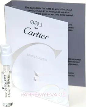 Vzorek parfému Cartier Eau De Cartier EDT U