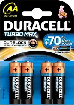 Článková baterie DURACELL Turbo AA 1500 K4
