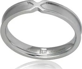 TRIBAL Ocelový prsten s briliantem GRSD30-BRIL