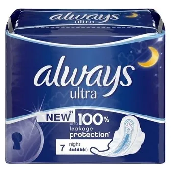 Menstruační vložka DHV Always Ultra Night 7ks