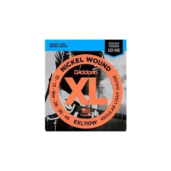 Struna pro kytaru a smyčcový nástroj Struny pro elektrickou kytaru D'Addario EXL110