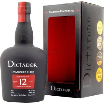 Rum Dictador Solera Ultra Premium Reserve 12 y.o. 40 %