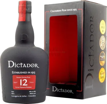 Rum Dictador Solera Ultra Premium Reserve 12 y.o. 40 %
