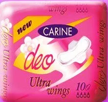 Hygienické vložky Carine deo ultra wings (10)
