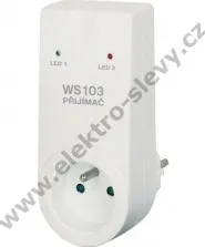 Elektrická zásuvka WS103 Náhradní přijímač k WS101