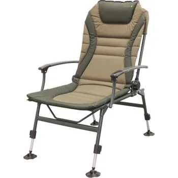 rybářské křeslo Spro Strategy Recliner Secretist s područkami