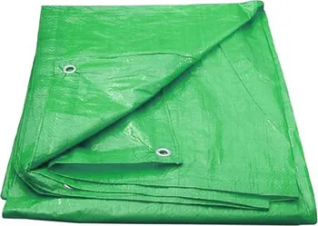 Krycí plachta M.A.T. Group Zakrývací plachta s oky 100 g/m2 zelená