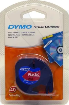 Pásek do tiskárny DYMO 59424 Plastová páska - 12 mm 4 m (černá/červená)