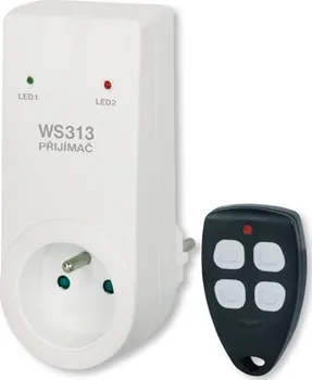 Elektrická zásuvka WS313 (3313) Dálkově ovládaná zásuvka