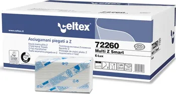 Ručníky Celtex Multi Z Smart papírové skládané, 3060ks, bílé, 18x170ks