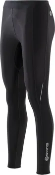 Dámské legíny Skins Bio A200 Womens Black/Black Thermal long tights kompresní oblečení