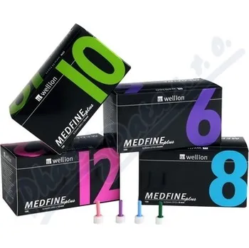 Injekční stříkačka Jehly WELLION MEDFINE PLUS 31Gx8mm 100ks inzulinová pera