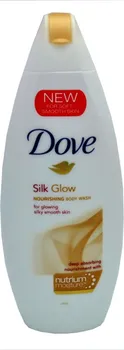 Sprchový gel Dove Silk Glow s hedvábnými proteiny sprchový gel 250 ml