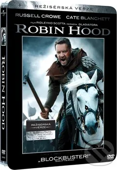 Sběratelská edice filmů DVD Robin Hood (steelbook - 2DVD)