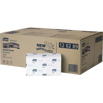 Papírový ručník Tork Premium Soft Interfold papírové skládané ručníky 2vrstvé bílé 21x 110 ks