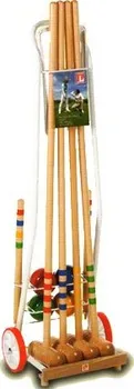 Dřevěná hračka Londero Kroket na vozíku pro 4