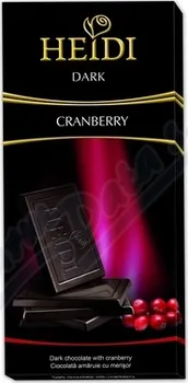 Čokoláda Čokoláda HEIDI Dark Cranberry-brusinka 80g