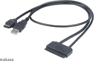 Datový kabel AKASA - Flexstor Esata kabel