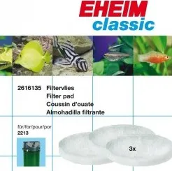 filtrační náplň do akvária EHEIM Filtrační vata Eheim pro Filtr Eheim 2217 Bílá 3 Ks