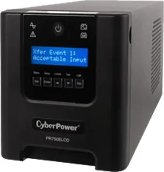 Záložní zdroj CyberPower Professional Tower LCD 750VA/675W
