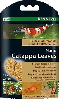 Akvarijní chemie Dennerle Nano Catappa Leaves 12 ks