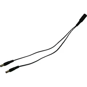 Kabel CCTV napájecí - rozbočovač - spliter 1 samice / 2 samce