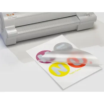 Laminovací fólie Laminovací fólie Peach lesklé 100ks A4, 80mic samolepící