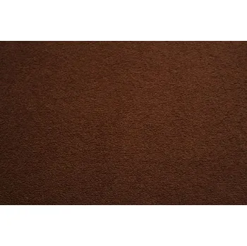 Prostěradlo Polášek Jersey Exklusive 90 x 200 cm tmavě hnědé