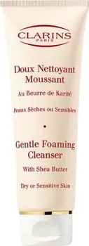 Čistící mýdlo CLARINS Jemná čisticí pěna pro suchou a citlivou pleť (Gentle Foaming Cleanser) 125 ml