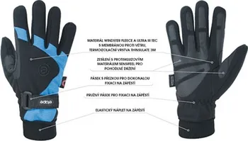 Cyklistické rukavice Etape Lake WS černé rukavice