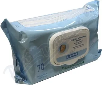 Hygienický ubrousek KLORANE BEBE Lingettes recharge 70ks-čisticí ubrousky