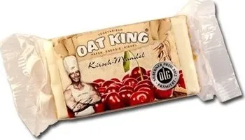 Čokoládová tyčinka Oat King energy tyčinka - třešně a mandle 95g