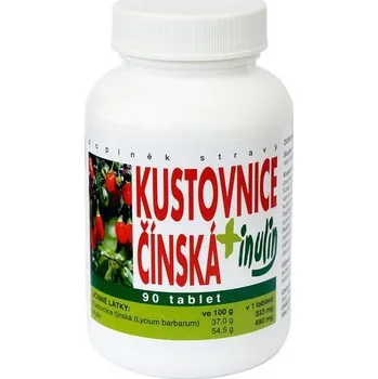 Přírodní produkt Naturvita Kustovnice čínská + inulin 90 tbl.
