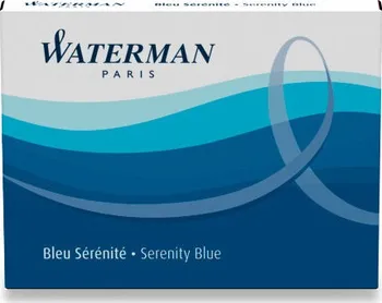 Náplň do psacích potřeb WATERMAN inkoustové tmavě modré omyvatelné