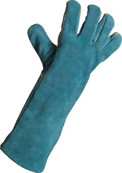 Pracovní rukavice HARPY - rukavice celokožené ze štípenky délka 35 cm vel. 11