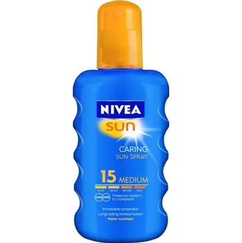 Přípravek na opalování Nivea Sun OF15 sprej na opalování 200 ml