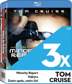 Blu-ray film BLU-RAY 3x Tom Cruise: Valkýra, Minority Report, Zatím spolu, zatím živi