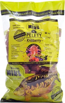 Nikl Pelety KrillBerry 18mm s dírkou 1kg