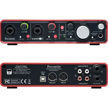 Zvuková karta Focusrite Scarlett 2i4