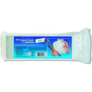 Výtvárné potřeby Koh-I-Noor Keraplast 1000 g bílá