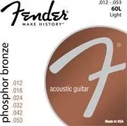 Struna pro kytaru a smyčcový nástroj Fender 60L