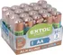 Článková baterie EXTOL Energy Alkalické tužkové baterie Ultra + AA 1,5V, 20ks 42013