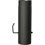 Roura kouřová s klap.120mm/500 t.1,5mm…