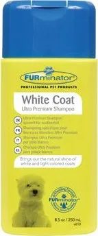 Kosmetika pro psa FURminator šampon pro bílou a světlou srst 250ml
