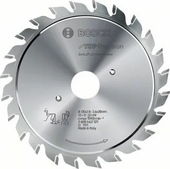 Pilový kotouč BOSCH 2608642129 120 x 20 x 3,6 mm 24 zubů