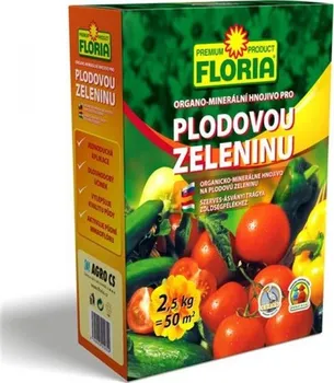 Hnojivo Floria Organo-minerální hnojivo pro plodovou zeleninu 2,5 kg