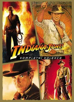 Sběratelská edice filmů DVD Indiana Jones Kolekce 1-4 (2008) 5 disků