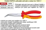 Půlkulaté kleště s břity KNIPEX 2526160