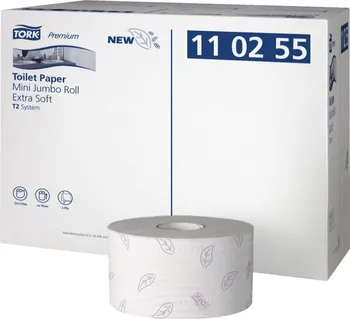 Toaletní papír Toaletní papír Tork Premium Extra Soft T2 v Mini Jumbo roli, 3 vrstvy, 12ks