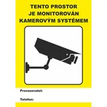 Samolepka CCTV výstražná - tento…